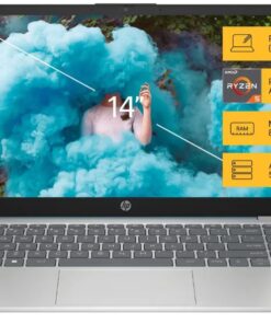 Hp Laptop 14-em0002la Amd Ryzen 5 8gb 512gb Ssd Color Azul Claro De Luna